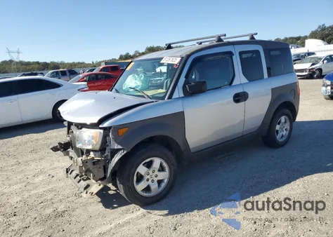2004 Honda Element Ex from USA, damaged, VIN 5J6YH28524L013113